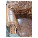 Brown Leather Sofa