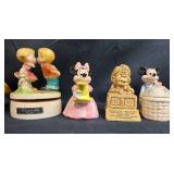 Collection of Assorted Decorative Figurines and Keepsakes