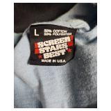 Collection of Mixed Graphic T-Shirts and Denim Skirt