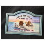 Beachcombers 2009 Decorative Wall Art Sign
