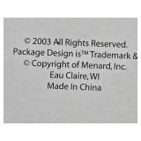 Holiday Lighting and Ornament Set with Ribbon Net Lights and Glass Ornaments