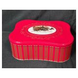 Assorted Holiday Ornament Collection in Cookie Tin