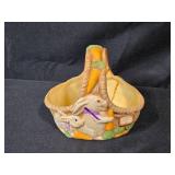 Easter Bunny Decor Collection including Rabbit Figurines and Decorative Baskets