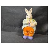 Easter Bunny Decor Collection including Rabbit Figurines and Decorative Baskets