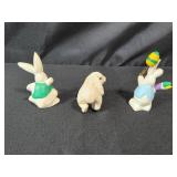 Easter Decor Collection: Basket, Figurines & Decorative Pieces