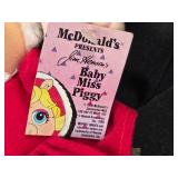 Collection of Vintage Decorative Figurines and Baby Miss Piggy Plush