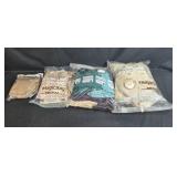 Various Tablecloths/Linens in Handy Vacuum Sealed Bags