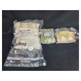 Vacuum-Sealed Set of 3 Home Linens including Shower Curtain