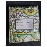 Vacuum-Sealed Set of 3 Home Linens including Shower Curtain