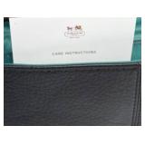 Black Coach Wristlet Handbag