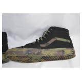 Vans Black/Camo Sk8-HI Skate Shoes