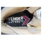 Avenger Composite Safety Toe Work Boots, 12 Wide