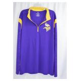 Fanatics Minnesota Vikings Zip Front Pull Over, XL