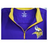 Fanatics Minnesota Vikings Zip Front Pull Over, XL