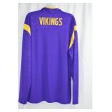 Fanatics Minnesota Vikings Zip Front Pull Over, XL