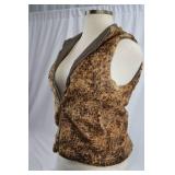 Cedrics Reversible Fur Vest, Size M