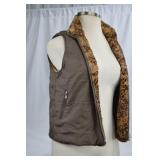Cedrics Reversible Fur Vest, Size M