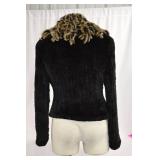 Cedrics Lux Fur Collection Laser Cut Rabbit Fringe Collar & Scarf