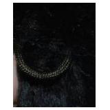 Cedrics Lux Fur Collection Laser Cut Rabbit Fringe Collar & Scarf