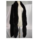 Black Fur Stole