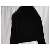 Black Fur Stole