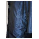Vintage Reversable Navy Blue Fur Coat