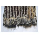 Cedrics Fur Vest with Hood, Small