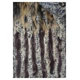 Cedrics Fur Vest with Hood, Small
