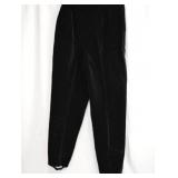 Escada Black Velvet Pants Made in Germany