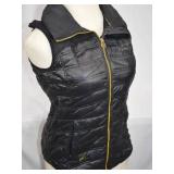 Black Michael Kors Quilted, Zip Vest, Size M