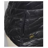 Black Michael Kors Quilted, Zip Vest, Size M