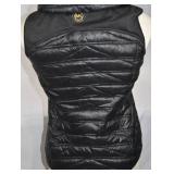 Black Michael Kors Quilted, Zip Vest, Size M
