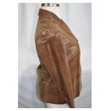 Lyn Snakeskin Jacket, Size 10