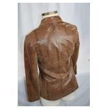 Lyn Snakeskin Jacket, Size 10