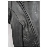 Vintage Leather Jacket with 80s Styling