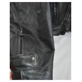 Vintage Leather Jacket with 80s Styling