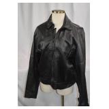 Vintage Leather Jacket with 80s Styling