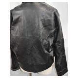 Vintage Leather Jacket with 80s Styling