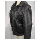 Vintage Leather Jacket with 80s Styling