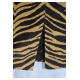 Talbots Zebra Print Skirt, 10P