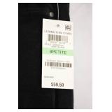 NEW Charter Club Black Lexington Straight Corduroy Pants