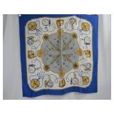 Vintage Rolex Geneva 100% Silk Scarf