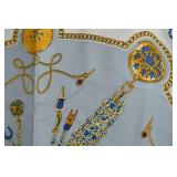 Vintage Rolex Geneva 100% Silk Scarf