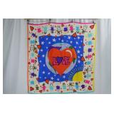 Vintage Escada "Love" scarf