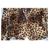 Talbots cheetah print Blazer/ 8
