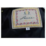 Lanna black suede Blazer