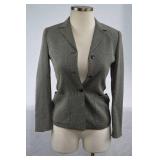 Max Mara herringbone blazer/ 8