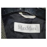 Max Mara herringbone blazer/ 8