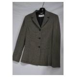 Max Mara herringbone blazer/ 8