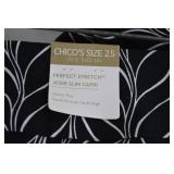 Chicos capris and cardigan. XL